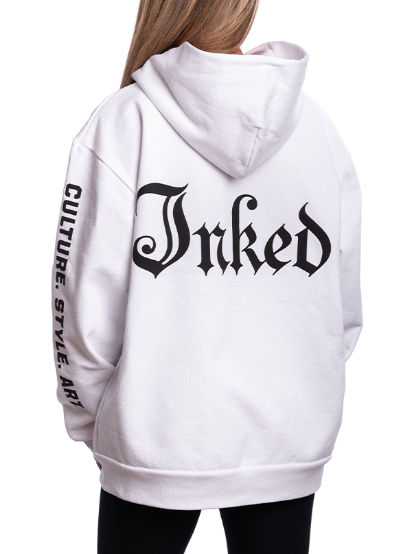 Inked hoodie on sale