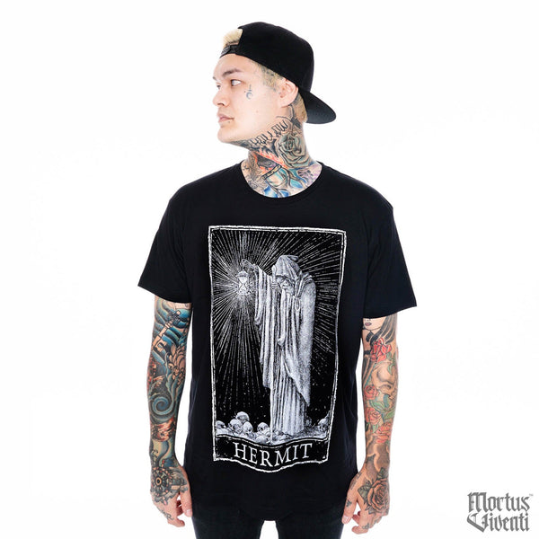 Unisex The Hermit Tarot Card Tee - Inked Shop