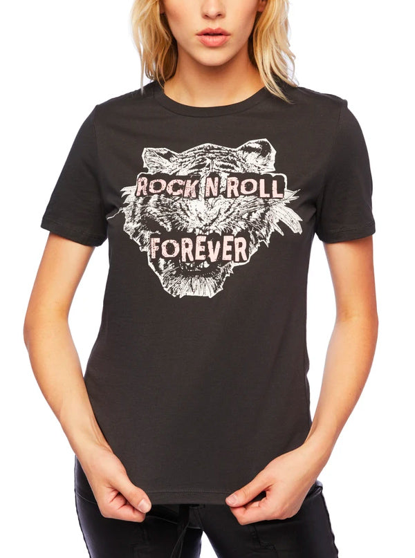 Women's Rock'N'Roll Forever Tee by Pretty Attitude Clothing