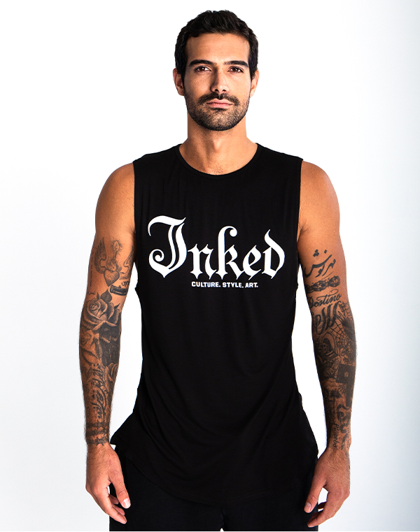 Men&#39;s Inked Mag Logo Tank