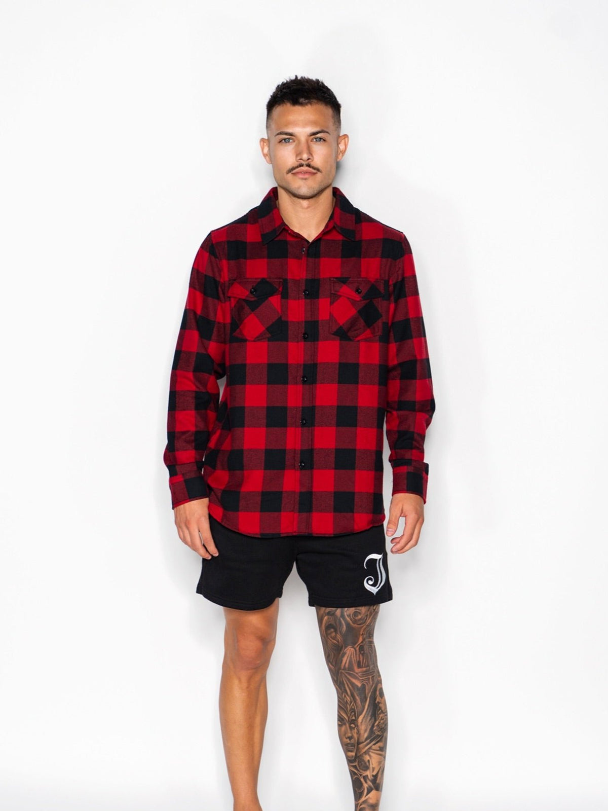 Men&#39;s Inked Logo Flannel Shirt