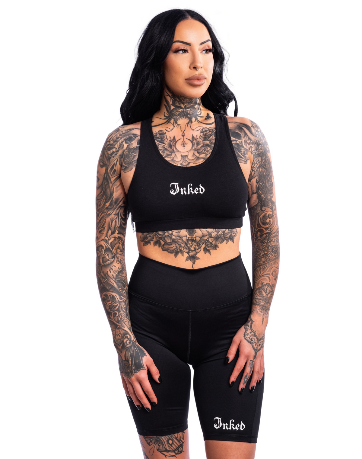 Women&#39;s Inked Logo Sports Bra