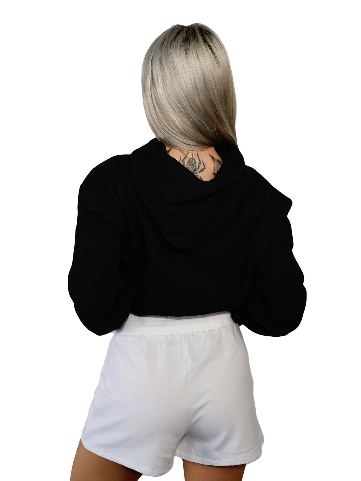 Women&#39;s Inked Logo Crop Hoodie