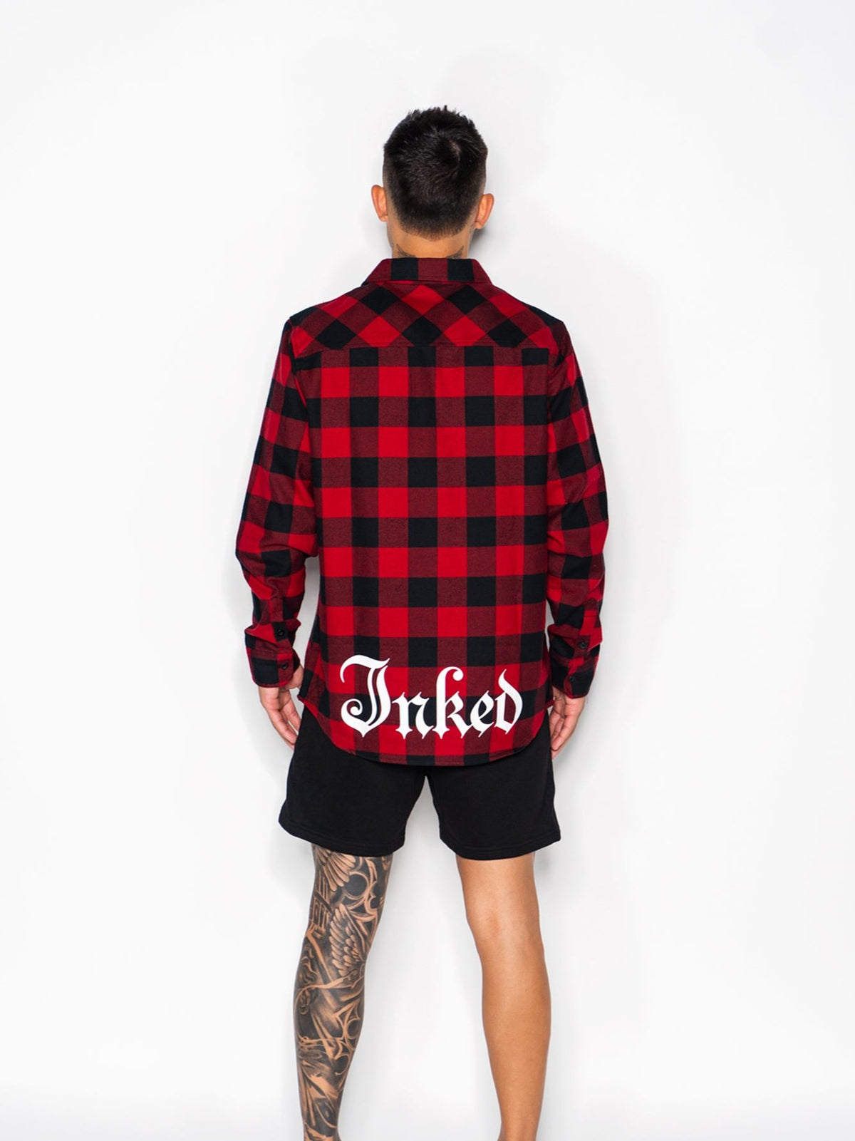 Men&#39;s Inked Logo Flannel Shirt