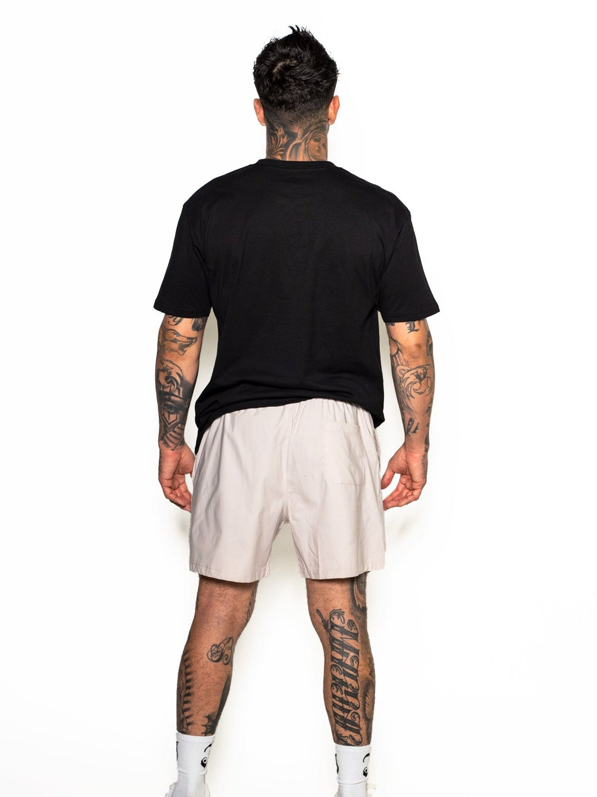 Men&#39;s Inked Gym Shorts -Sand