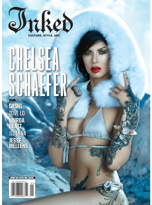 Inked Magazine The Holiday Issue (2 Cover Options) January 2020