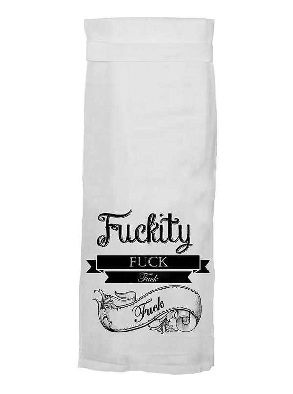 Fuckity Fuck Fuck Kitchen Towel Inked Shop Inked Shop