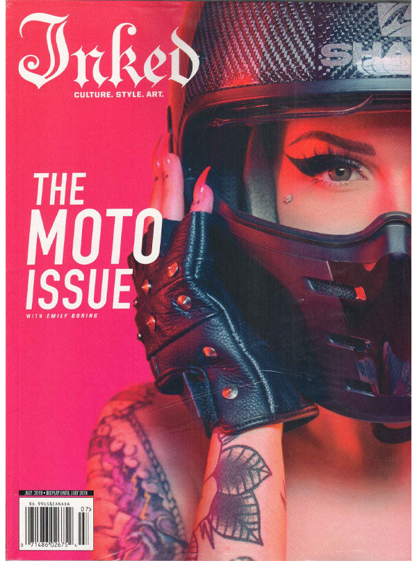 Inked Magazine The Moto Issue 2 Cover Options July 2019 Inked Shop 6043